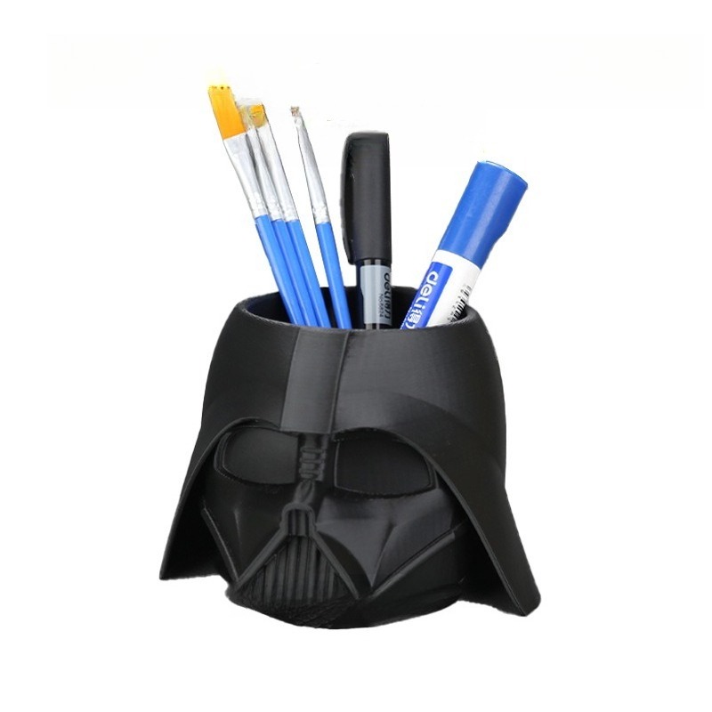 Office Stationery And Supply - スターウォーズ ダースベイダー デスクペン ペンシルホルダー クールな3Dキャラクター デスクトップオーガナイザー