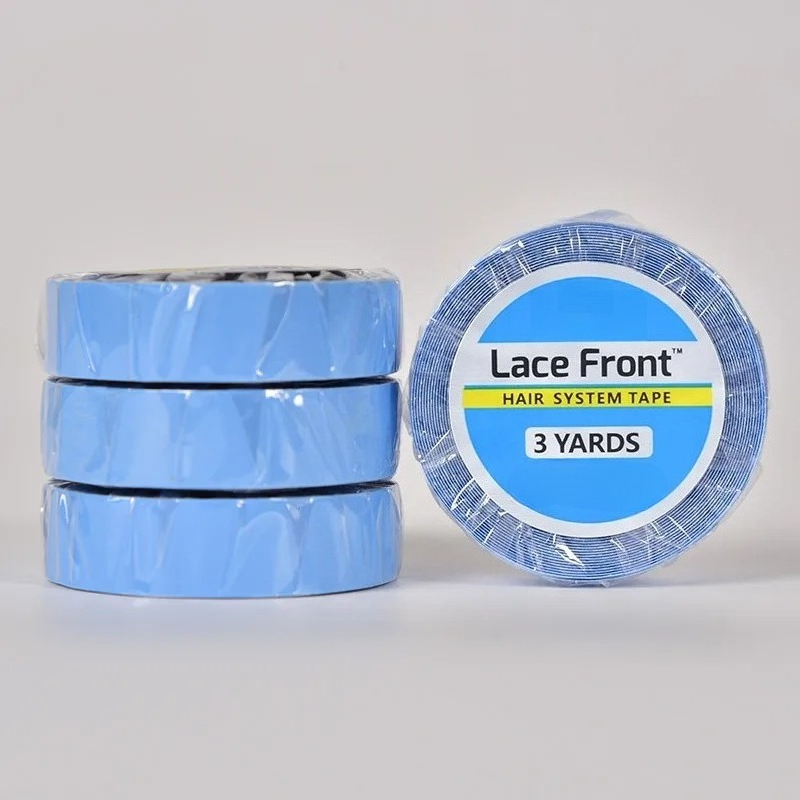 Glue Stick Pack - ヘアシステムテープ両面超強力ヘアエクステンションテープ（レースクロージャー用）3ヤードレースフロントウィッグ接着剤