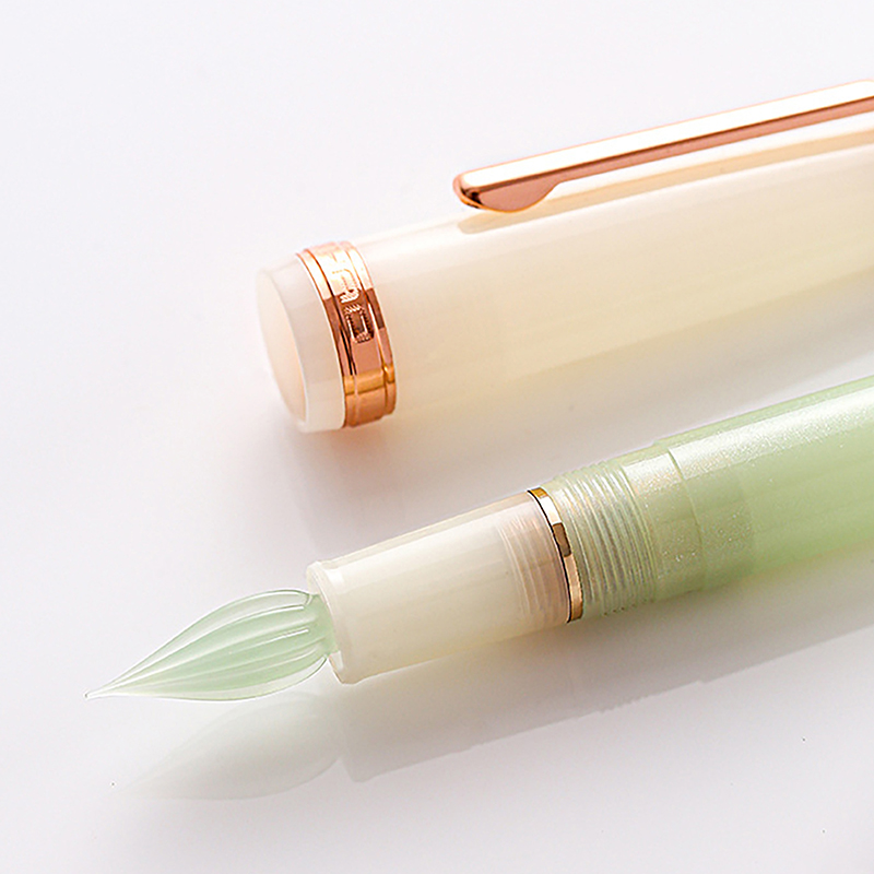ジンハオ82万年筆用ガラスペン先、ペン先を水に浸すタイプ、文 - Fountain Pen Ink のレビューと価格
