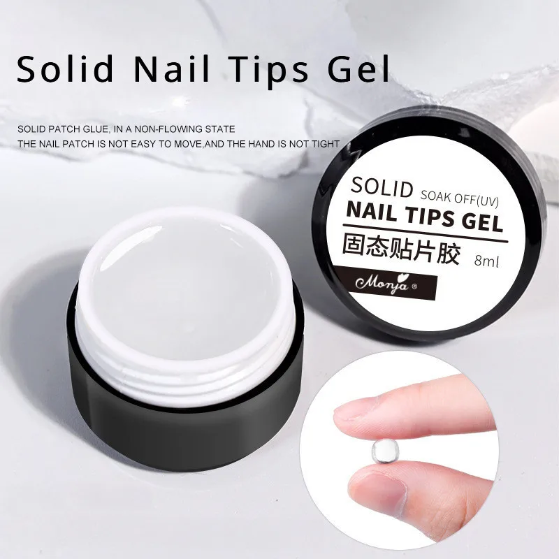 3 ピース/セットソリッドネイルチップジェルソリッドステッカ - Glue Stick Pack のレビューと価格