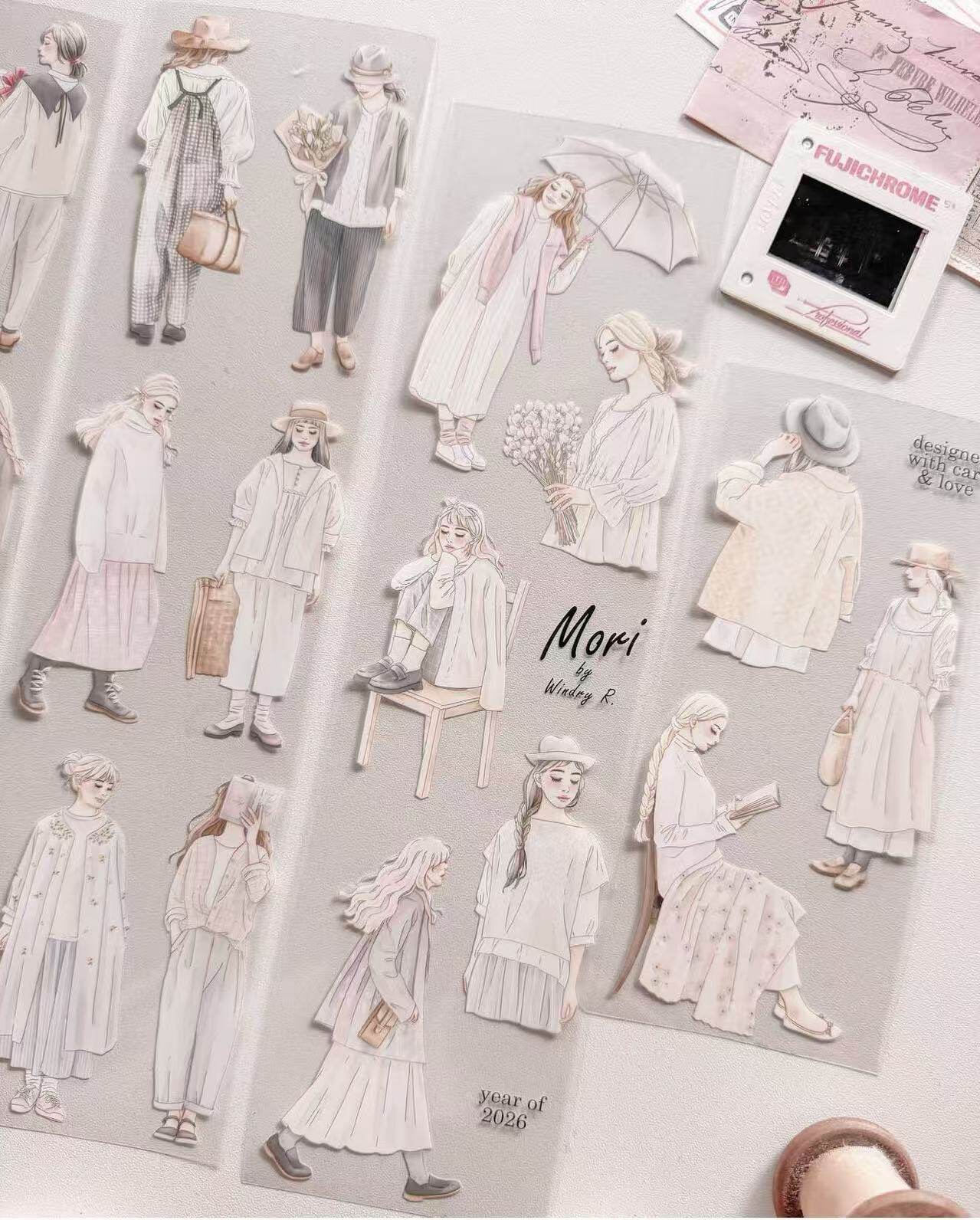 1 ループ Listenida X Windry Monoc - Washi Tape Set のレビューと価格