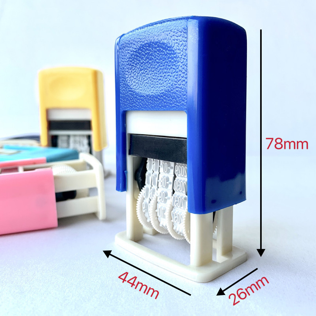 紙、パッケージ、スクラップブッキング用の自動日付スタンプ - Self Inking Stamp のレビューと価格