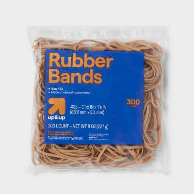 輪ゴム 300個入り サイズ33 3-1/2''x 1/8' - Tan Stationery & Office Supply のレビューと価格