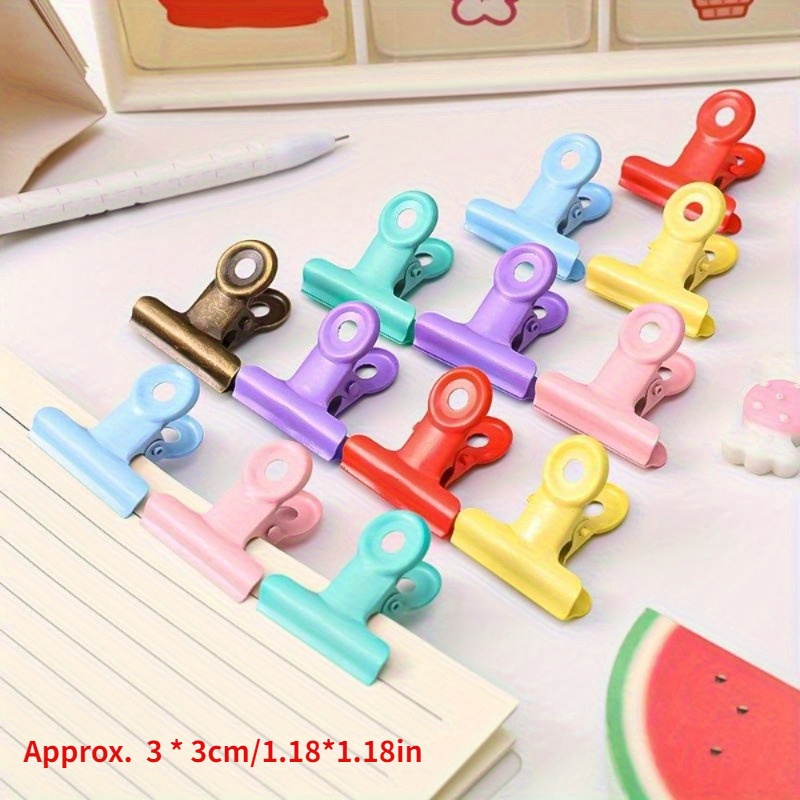 10 個多機能バッグチップクリップ食品クリップ写真ファイルク - Office Stationery And Supply のレビューと価格