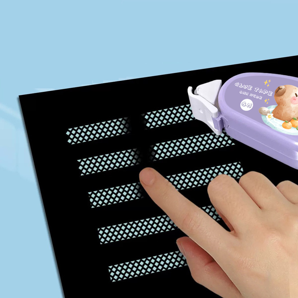 両面粘着ドットグルーテープ、かわいいカピバラ、DIYスクラッ - Glue Stick Pack のレビューと価格