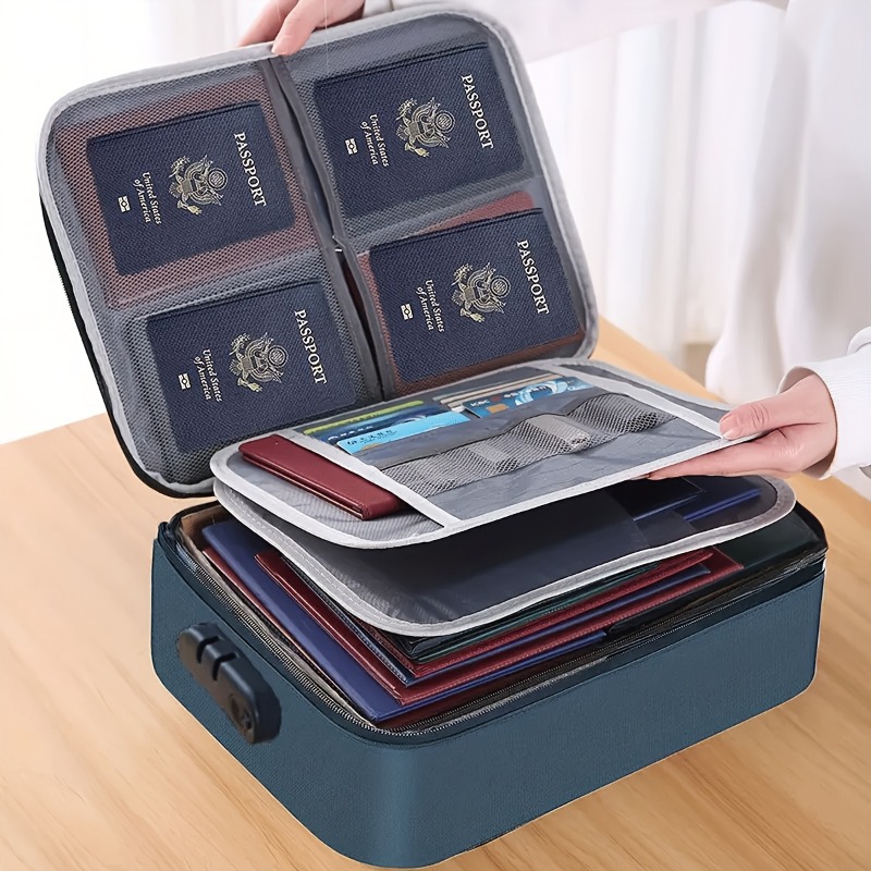 ロック可能なファイル収納バッグ、コンボロック付き3層ジッパー - Portfolio Folder Zip のレビューと価格