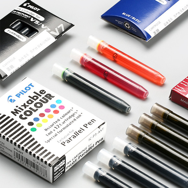 パイロットIC-50使い捨てインクカートリッジ、万年筆、書道 - Gel Ink Pen Set のレビューと価格