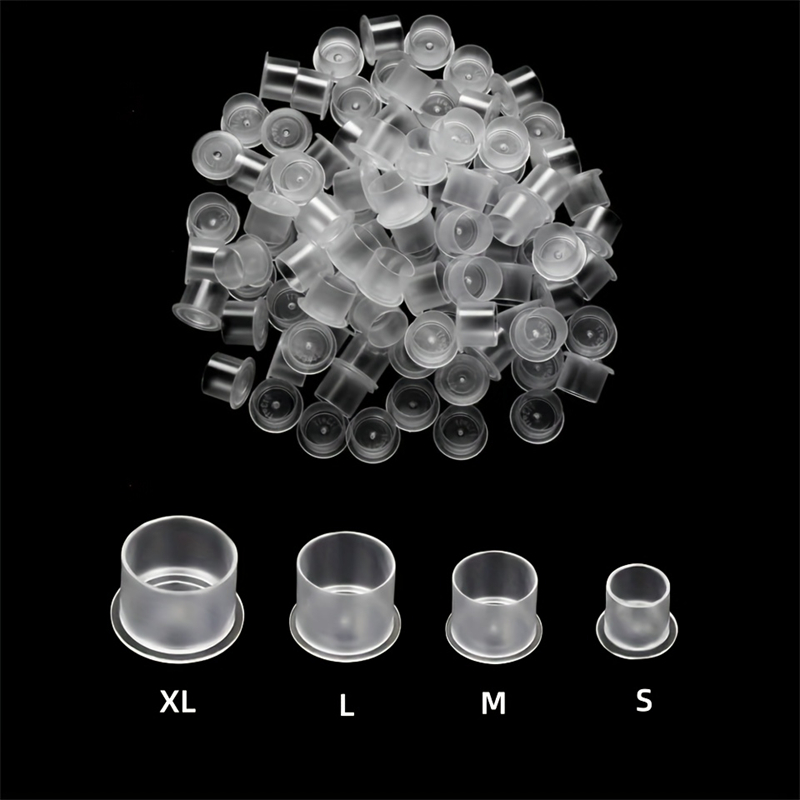 JC TATTOO 100 個使い捨てタトゥーインクキャップ - Calligraphy Ink Bottle のレビューと価格