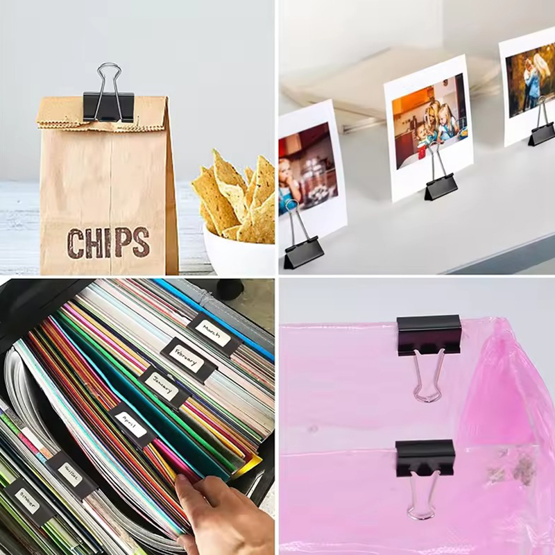 10 個 25 ミリメートルサイズ金属バインダークリップ黒カ - Office Stationery And Supply のレビューと価格