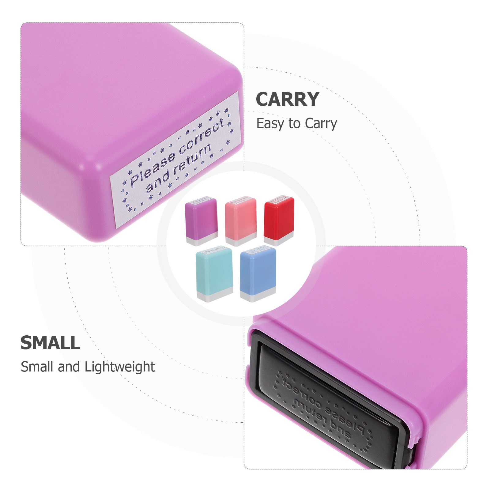 1セット 教師用コメントスタンプ 励ましのフィードバック セ - Self Inking Stamp のレビューと価格