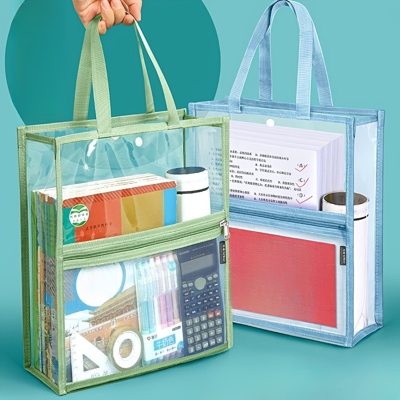 1個、ランダムカラー、透明ファイルフォルダー、家庭教師用バッ - Portfolio Folder Zip のレビューと価格