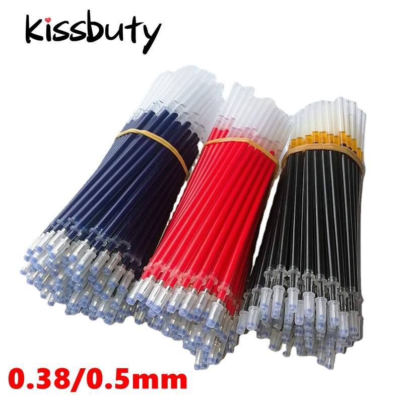 0.38/0.5 ミリメートルゲルペンリフィルブルー/ブラッ - Gel Ink Pen Set のレビューと価格