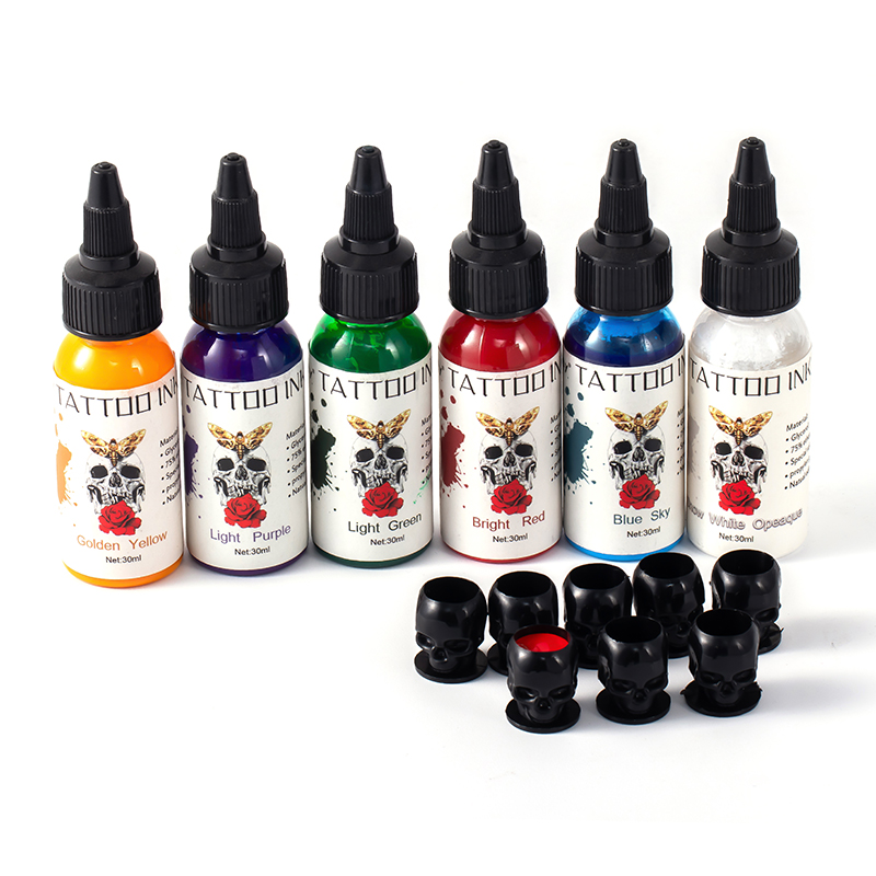 使い捨てプラスチックタトゥーインクカップ,アートメイク,顔料 - Calligraphy Ink Bottle のレビューと価格