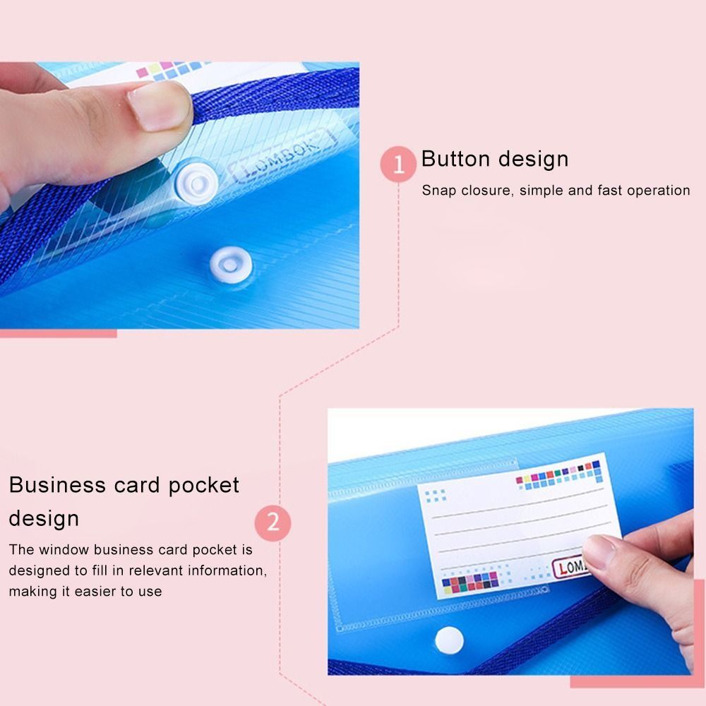 1-10 個防水 A4 A5 スナップボタンファイルフォルダ - Office Stationery And Supply のレビューと価格