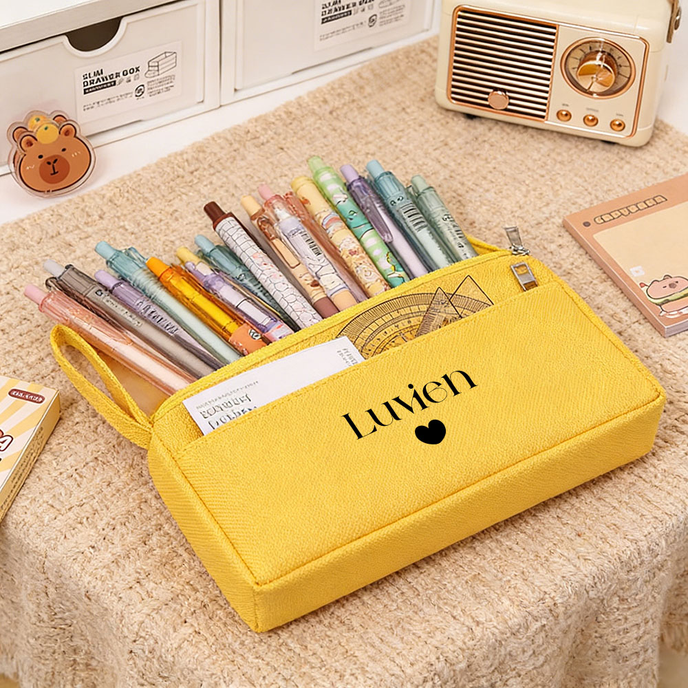 パーソナライズされた二層式ペンケース、大容量カスタマイズ、文 - Office Stationery And Supply のレビューと価格