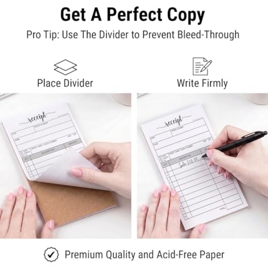 小規模ブティック事業向けカーボンコピー帳、2部複写カーボンコ - Carbon Copy Book のレビューと価格