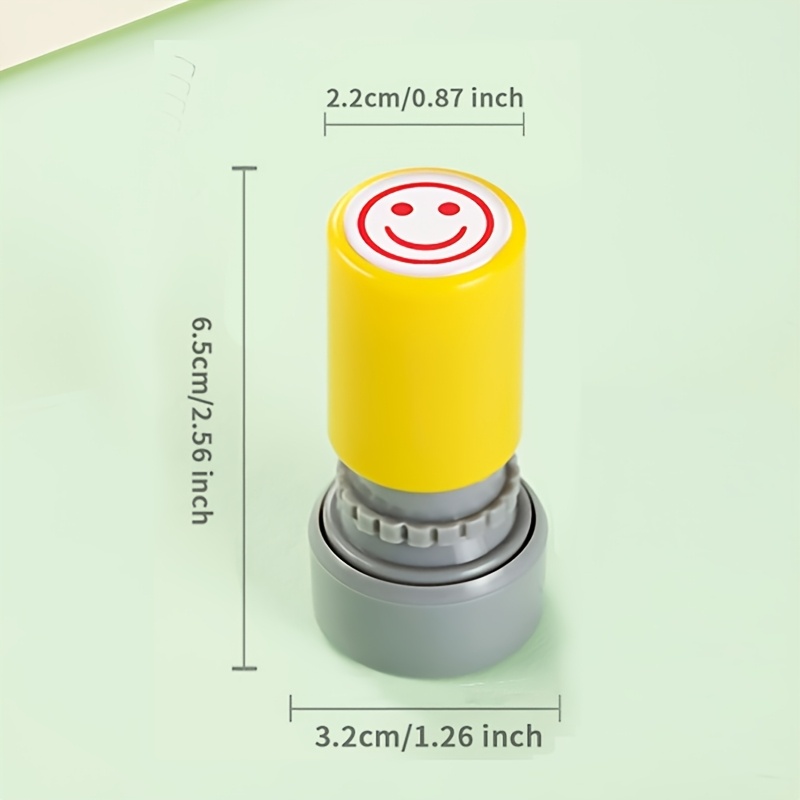 カラフルな先生用スタンプ5個セット セルフインキング先生用評 - Self Inking Stamp のレビューと価格