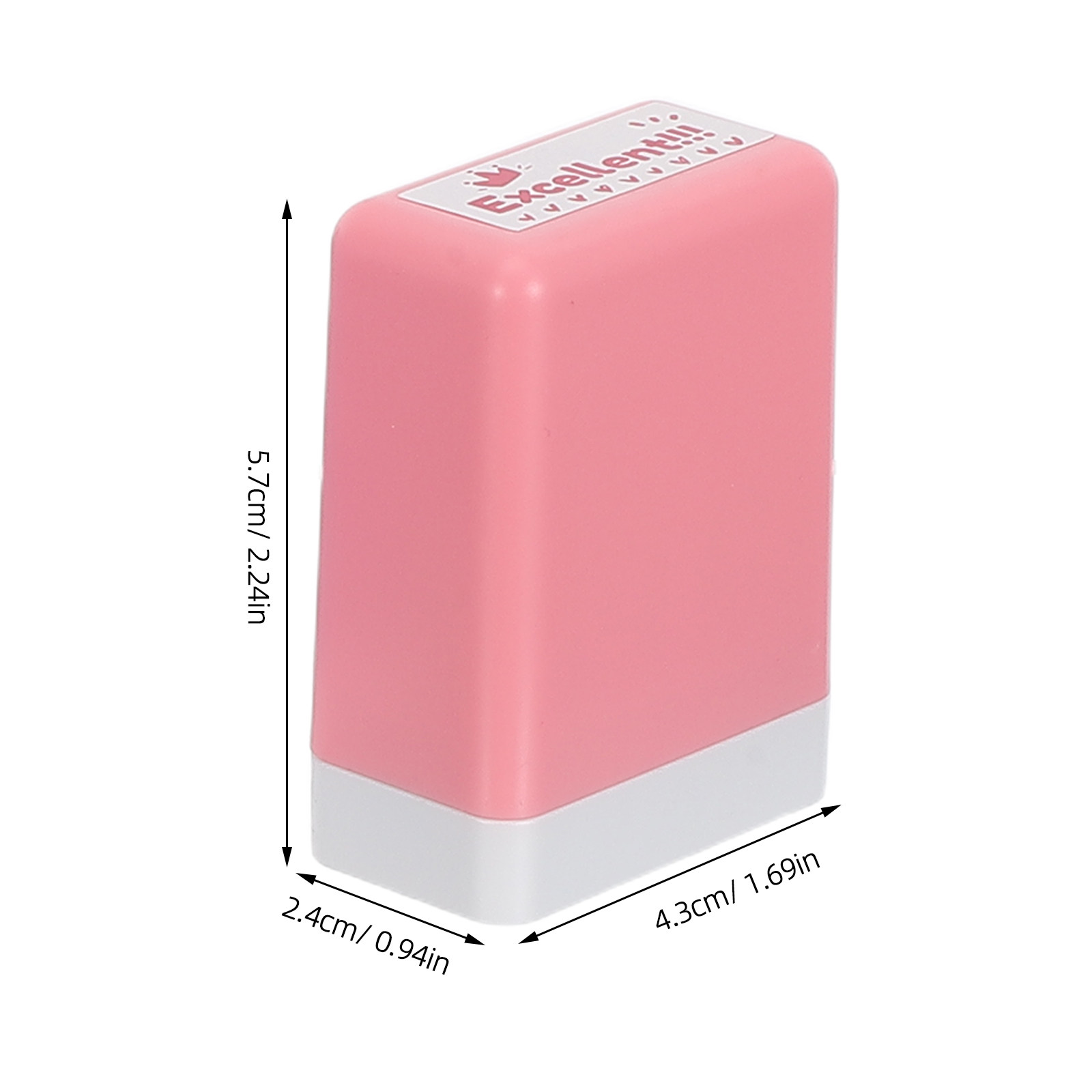 1セットの先生用褒め言葉スタンプセット、ABS製カラフルなセ - Self Inking Stamp のレビューと価格