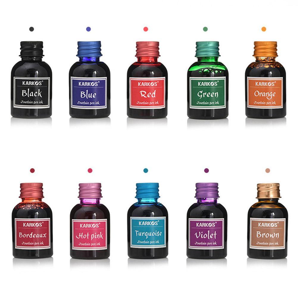 1 ボトル YingXiong 黒色カラフルな万年筆インク詰 - Calligraphy Ink Bottle のレビューと価格