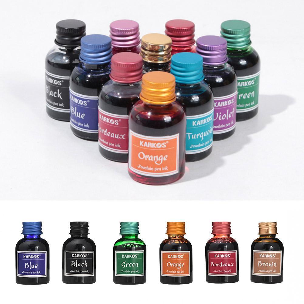 1 ボトル YingXiong 黒色カラフルな万年筆インク詰 - Calligraphy Ink Bottle のレビューと価格