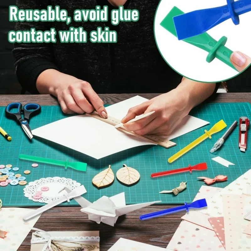 卸売ハンドヘルドグルースプレッダー革用グルーブラシポータブル - Glue Stick Pack のレビューと価格