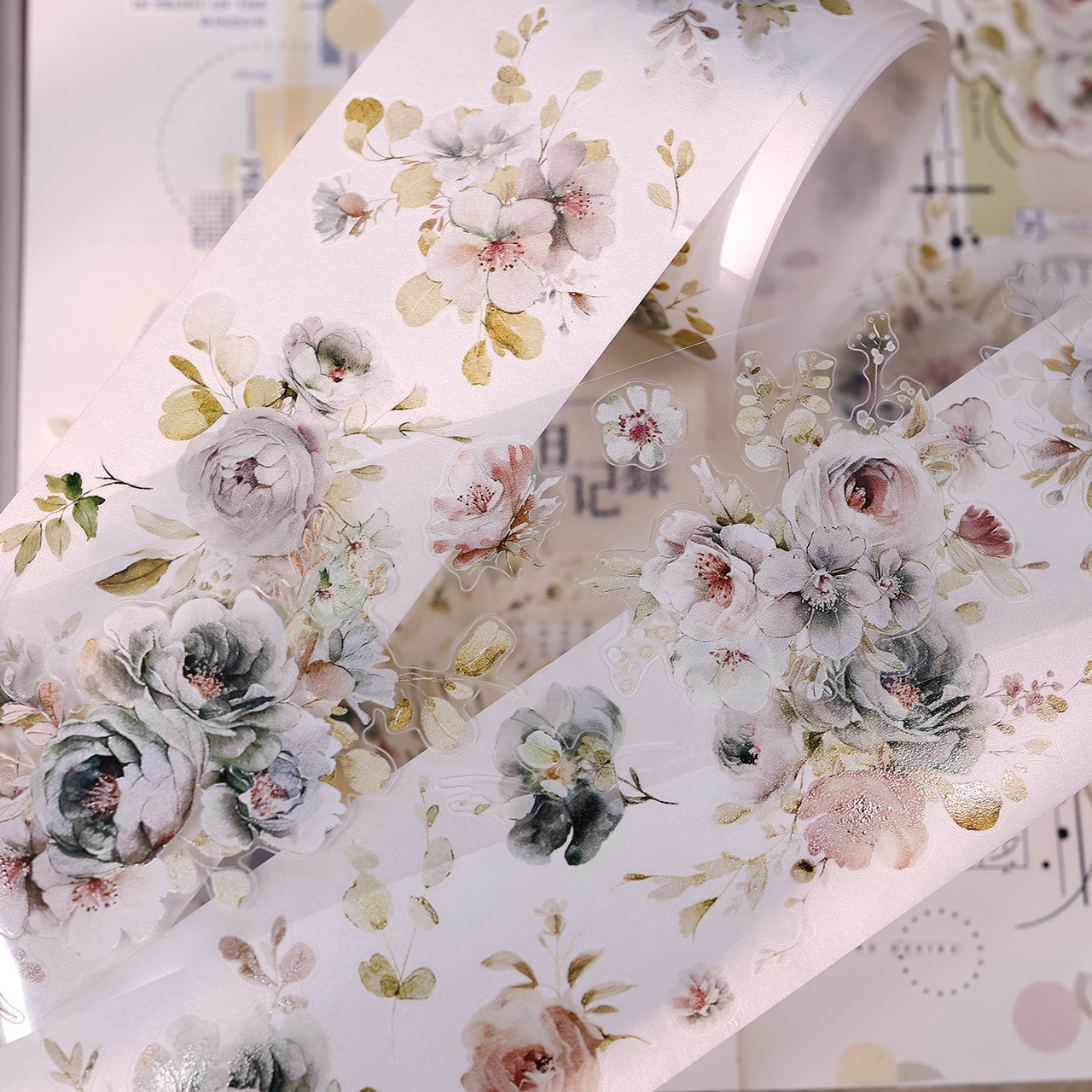 XiaoBaiJia スタジオヴィンテージソフトグリーンロー - Washi Tape Set のレビューと価格