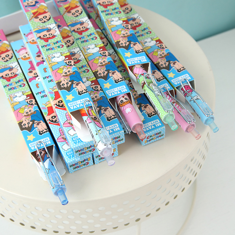 6 個漫画クレヨンしんちゃんゲルペン絶妙なブラインドボックス - Office Stationery And Supply のレビューと価格