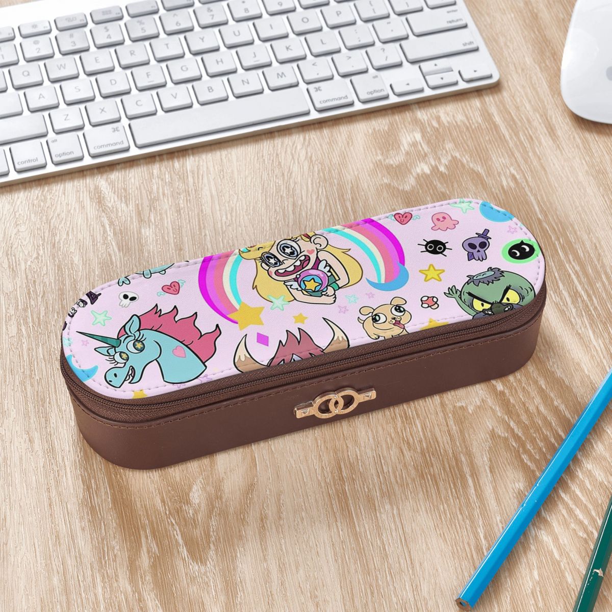 スターVS悪の勢力！ ブランケットレザー ペンシルケース ペ - Office Supply Vs Stationery のレビューと価格