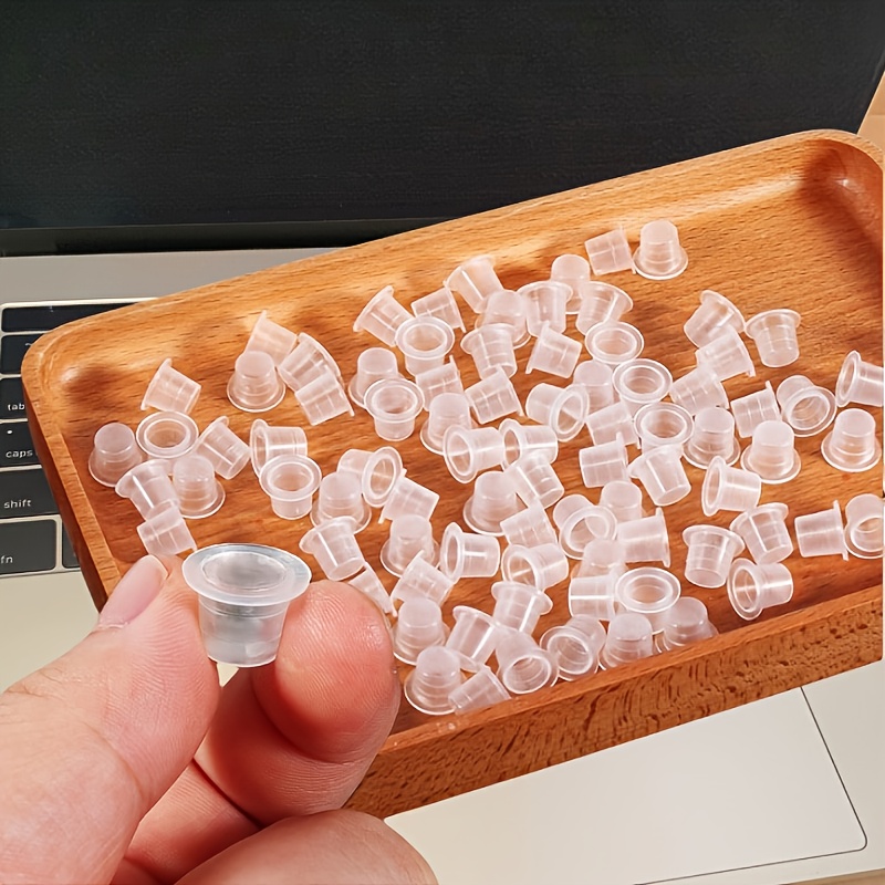 100/1000個入り タトゥー用インクピグメントカップリン - Calligraphy Ink Bottle のレビューと価格